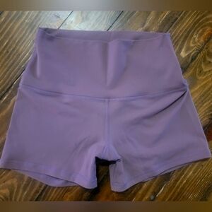 Born Primitive new heights booty shorts, dusty plumb purple, size S